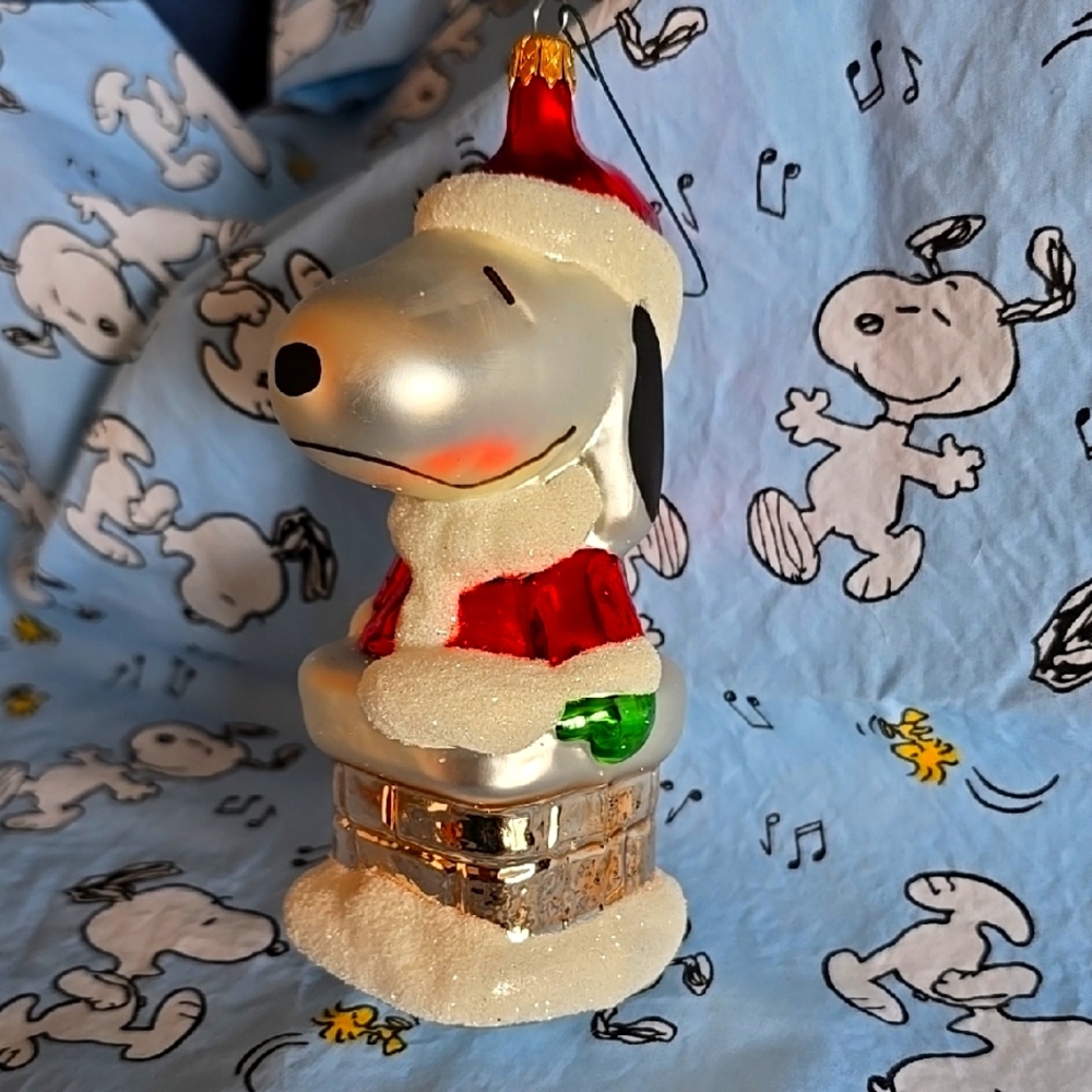 Kurt S. Adler Peanuts Collection Red Ornament